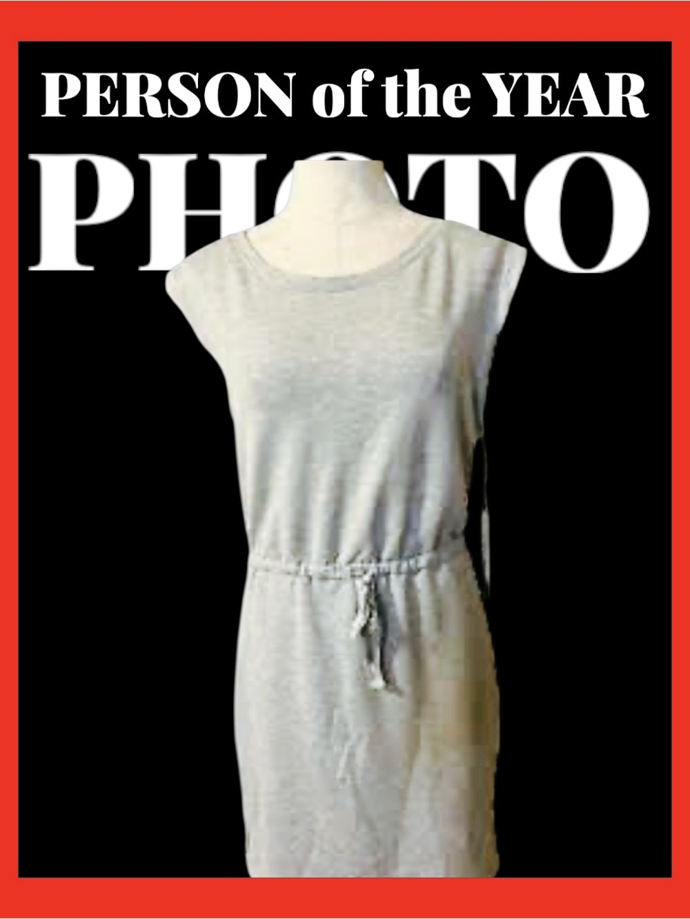 Nwt CALVIN KLEIN Women’s Size X- Large Gray Tee-shirt Dress